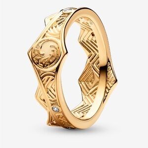 Pandora Gold Crown Ring - Game of Thrones